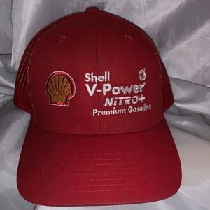 Hat Trucker SnapBack‎ Shell V-Power Nitro Gasoline